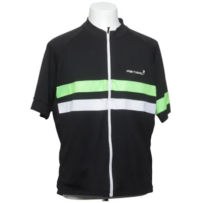 Bicycle shirt (Black, Green, White) from Astral Polyester