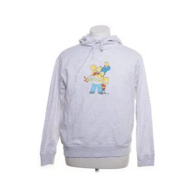 Huvtröja (Grå) från The Simpsons Bomull, Polyester