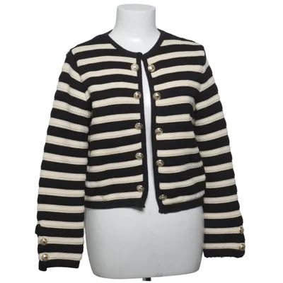 Cardigan (Zwart, Wit) van Massimo Dutti Katoen, Polyamide