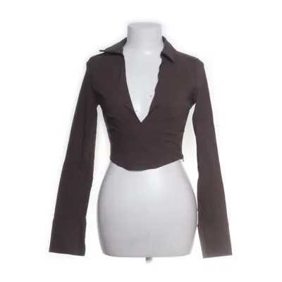 Crop top (Bruin) van Divided by H&M Elastaan, Polyamide, Viscose