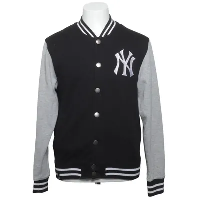 Collegejacka (Svart, Vit) från Majestic Athletic Bomull, Polyester