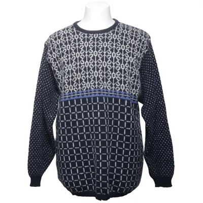 Sweater (Blue, White) from In Town Wool