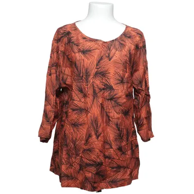 Bluse (Orange, Schwarz) von Masai Viskose