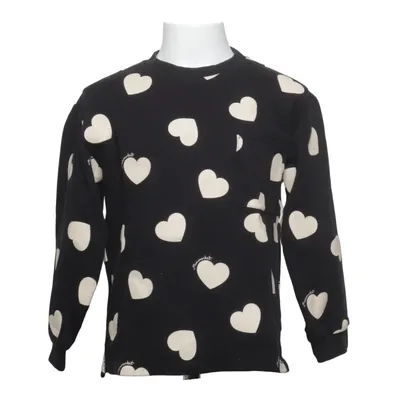 Sweatshirt (Black, Beige) from Minimarket Cotton, Polyester