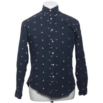 Overhemd (Blauw) van GitmanBros Katoen