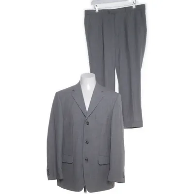 Kostym (Grå) från Canada Polyester, Ull