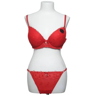 Ondergoed set (Rood) van Janina Polyamide, Polyester