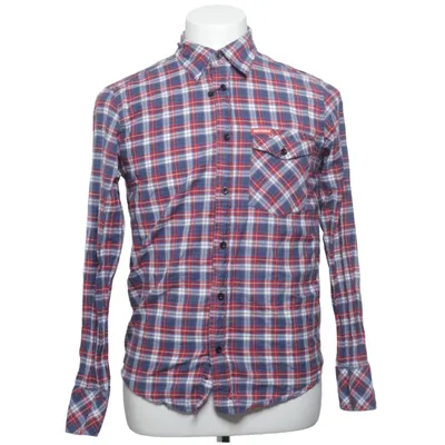 Chemise en flanelle (Bleu, Rouge, Blanc) de Molecule Coton