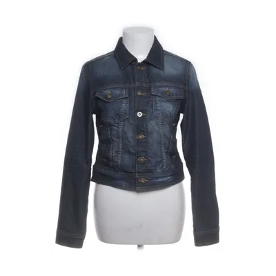 Spijkerjas (Blauw) van East West Katoen, Polyester