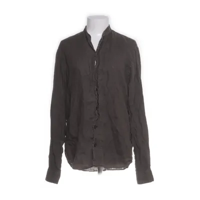 Blouse (Gray) from Hannes Roether Linen