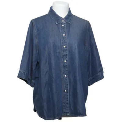 Jeansskjorta (Blå) från Object Tencel