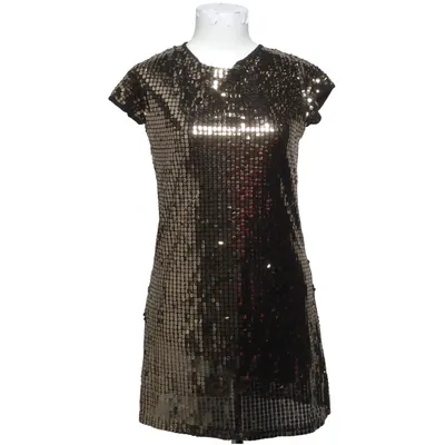 Robe de cocktail (Noir, Or) de Definitions Polyester, Viscose