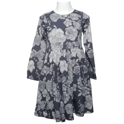 Kleid (Blau, Weiß) von Creamie Baumwolle, Polyester