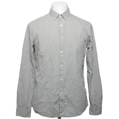 Button down shirt (Gray) from Farah Cotton