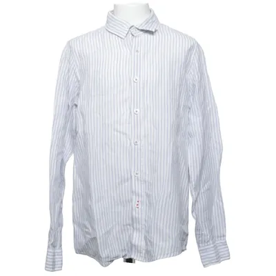 Chemise (Bleu, Blanc) de KiWi Saint-Tropez Lin