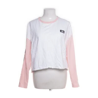 Långärmad t-shirt (Vit, Rosa) från Quiksilver Bomull