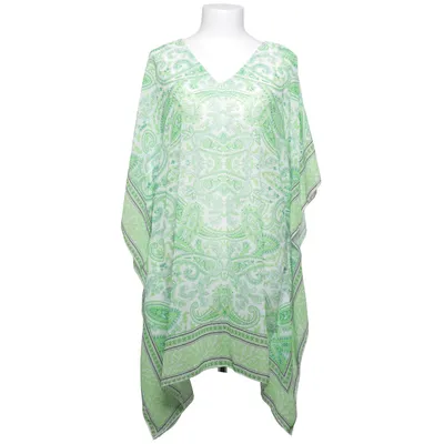 Kaftan (Grön, Vit) från Shein Polyester