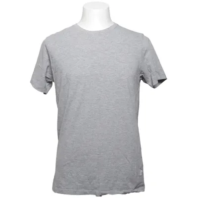 T-shirt (Gray) from Lindbergh White Cotton, Viscose