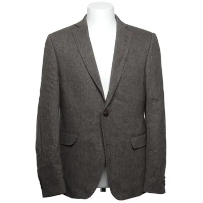 Blazer (Steve Blazer Check) fra Wooden Barrel Polyester, Uld