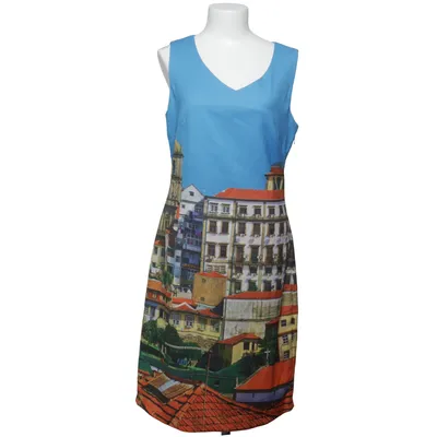 Robe (Bleu, Multicolore) de Smashed Lemon Élasthane, Polyester