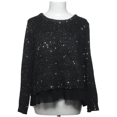 Sweater (Black, Silver) from Ester Elenora Cotton, Polyester