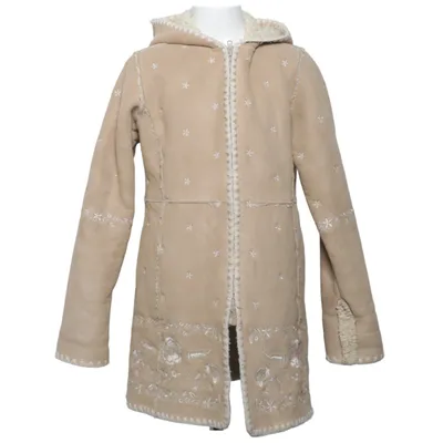 Veste en peau de mouton retournée (Beige) de Gap Kids Acrylique, Viscose