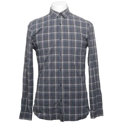 Shirt (Blue, Gray, White) from Emilio Denim Cotton, Elastane