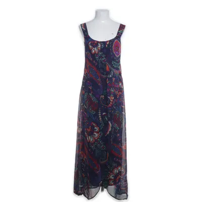 Maxikjole (Blå, Flerfarvet) fra Desigual Elastan, Viscose
