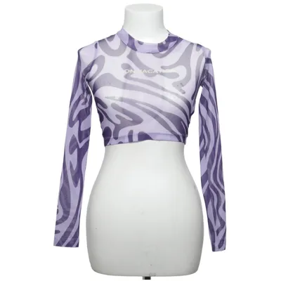 Crop top (Purple) from On Vacation Elastane, Polyamide