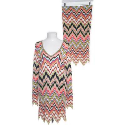 Set (Green, Multicolored) from Marc Cain Polyamide, Polyester, Viscose