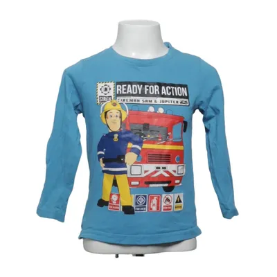T-shirt à manches longues (Bleu, Multicolore) de Fireman Sam Polyamide