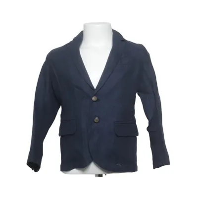 Kavaj (Blå) från H&M Bomull, Linne, Polyester