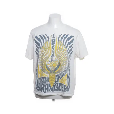 T-shirt (Hvid, Flerfarvet) fra Wrangler Bomuld