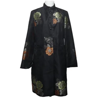 Frakke (Sort, Flerfarvet) fra DinoModa Polyester