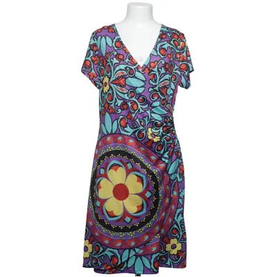 Jurk (Lila, Blauw, Geel, Meerkleurig) van Smashed Lemon Elastaan, Polyester