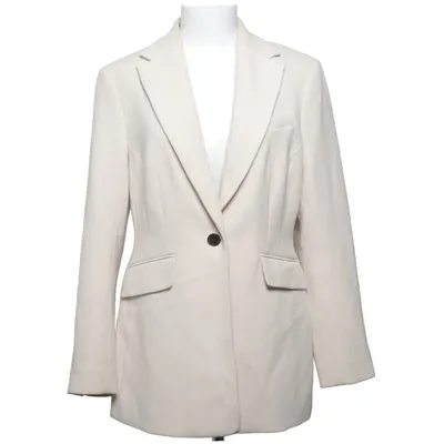 Blazer (Beige) de H&M Modern Classic Élasthane, Polyester, Viscose