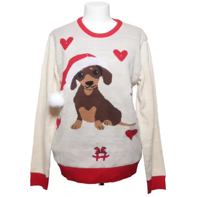 Kersttrui (Beige, Rood, Bruin) van Rusta Acryl