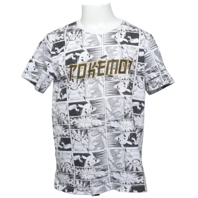 T-shirt (White, Black, Yellow) from Pokémon Cotton