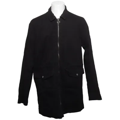 Jacket (Black) from Forever 21 Men Cotton, Polyester