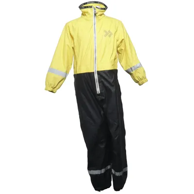 Overall (Yellow, Black) from Funk by Lager 157 Polyester, Polyurethane