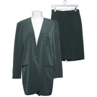 Tailleur jupe (Vert) de Jean Claire Polyester