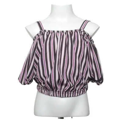 Crop top (Noir, Violet, Blanc) de Kylie Élasthane, Polyester