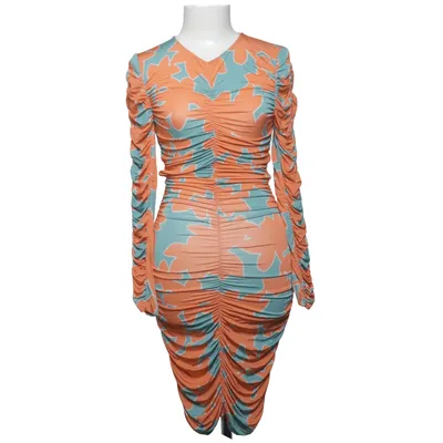 Kjole (Orange, Blå, Flerfarvet) fra Stine Goya Elastan, Viscose