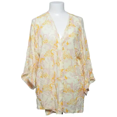 Slå-om bluse (Gul, Hvid, Orange) fra Passionata Viscose
