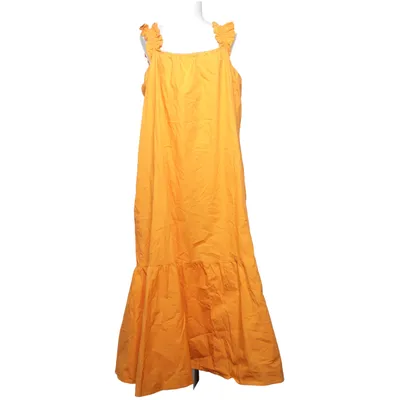 Långklänning (Orange) från Essentials by Tchibo Ekologisk bomull