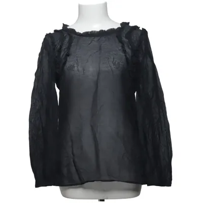 Blouse (Gris) de Graumann Coton, Soie