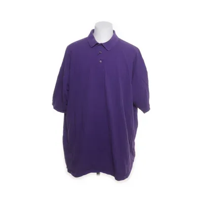 Pikétröja (Lila) från Anvil Bomull