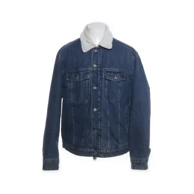 Gevoerde spijkerjas (Blauw) van L.O.G.G by H&M Katoen, Polyester
