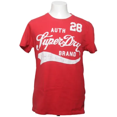 T-shirt (Rood) van Superdry Katoen