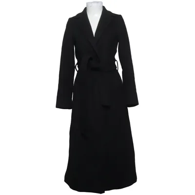 Manteau (Noir) de Babaton Cachemire, Cupro, Polyamide, Laine